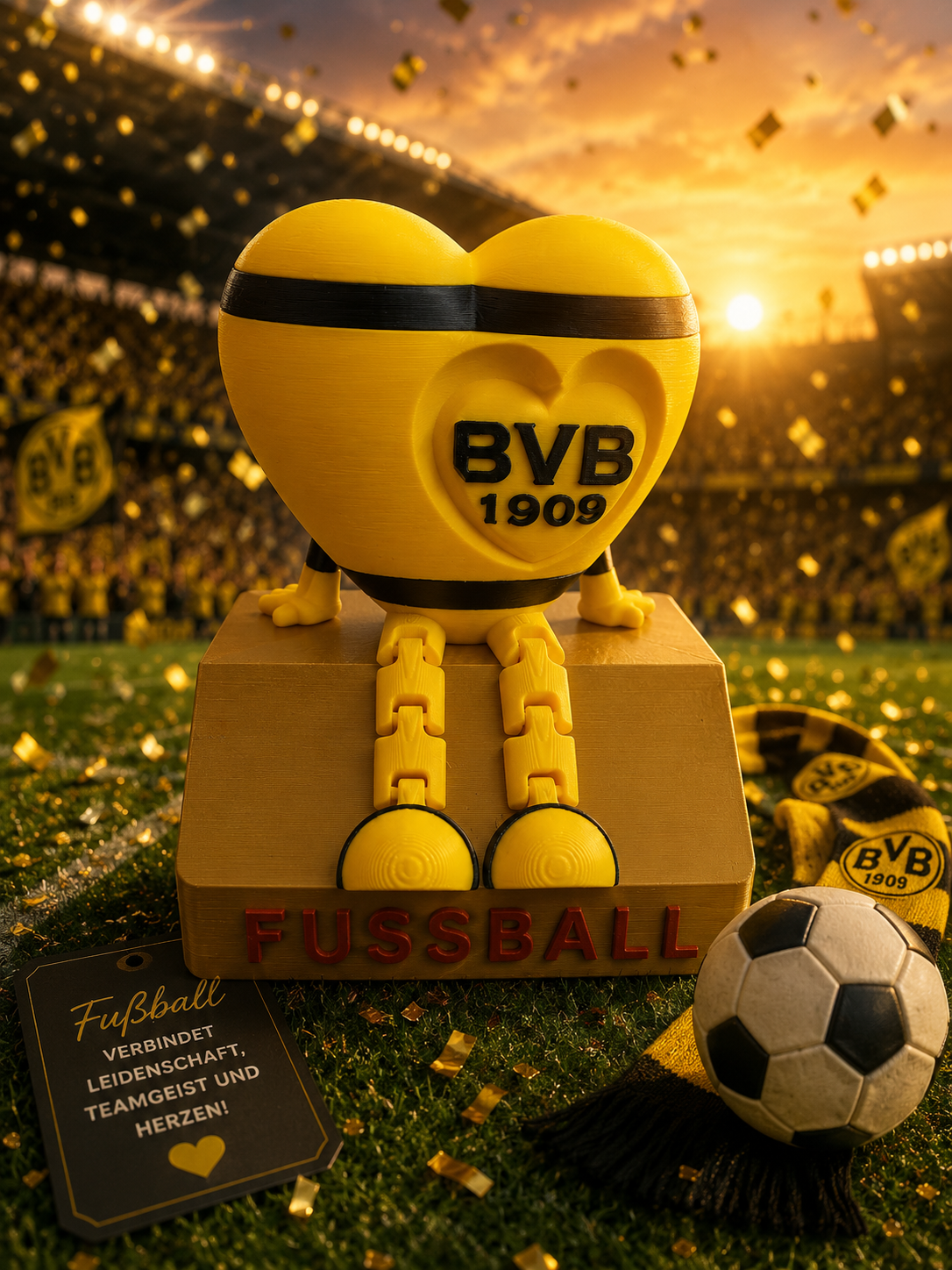 💛🖤 BVB Fan Heart