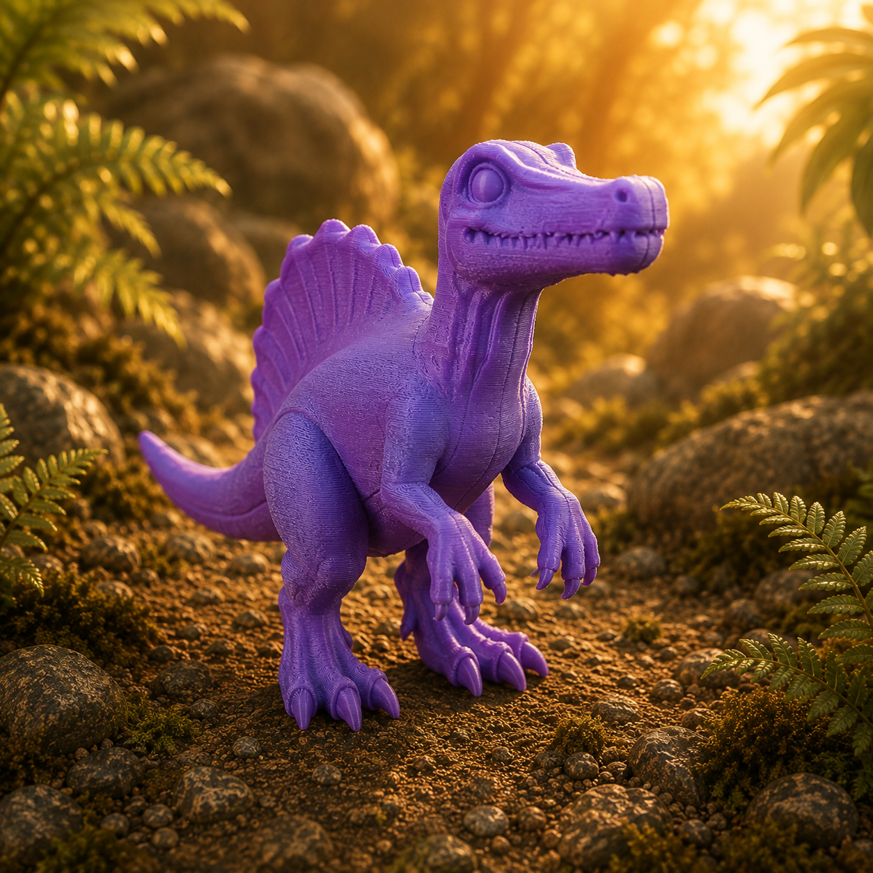 🦖 Spinosaurus – The Brave Explorer
