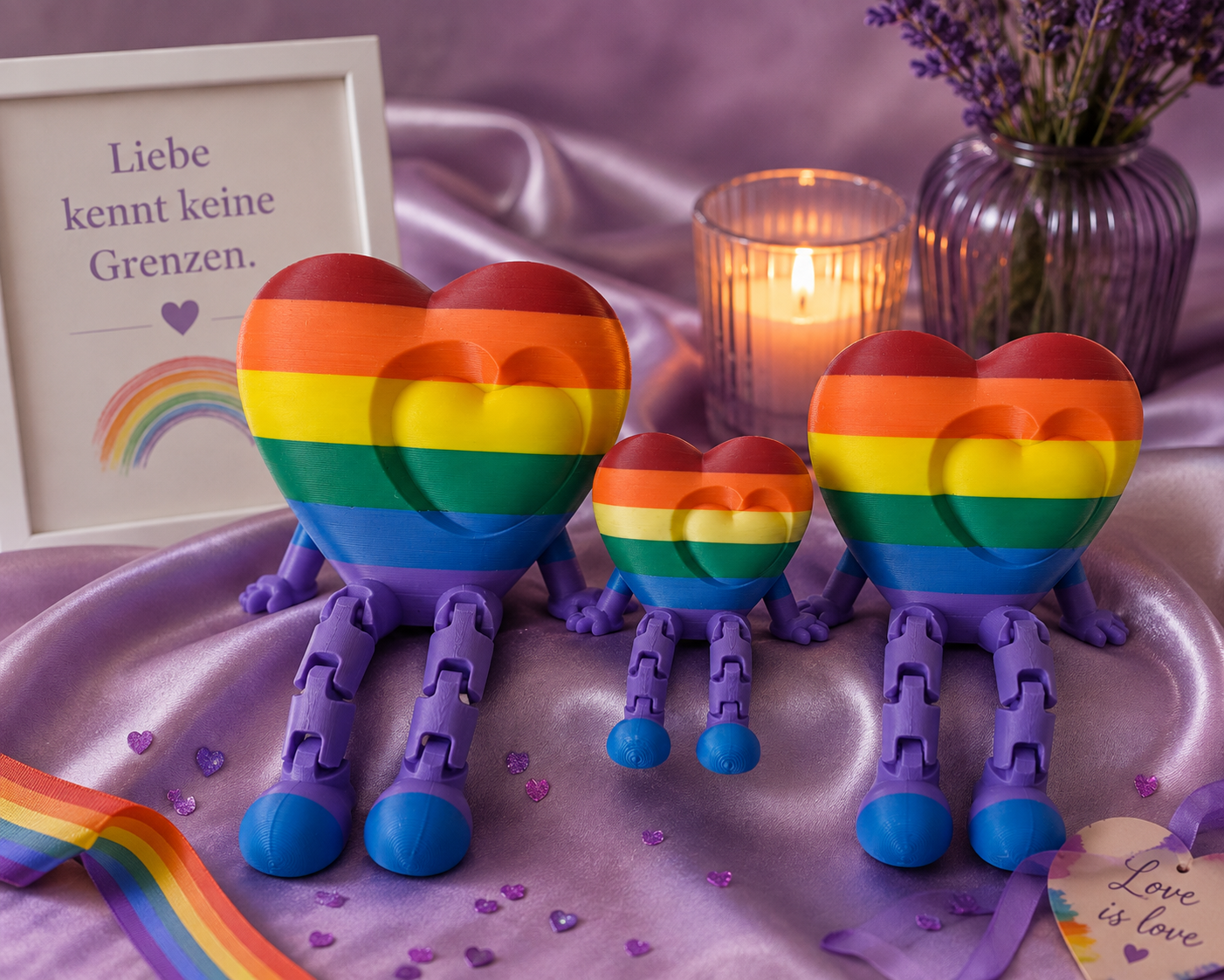 🌈 LGBTQIA+ Heart – Love knows no bounds