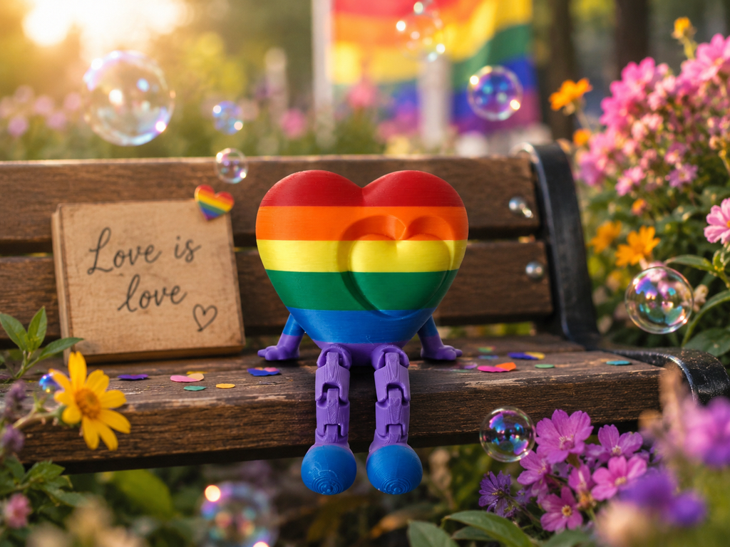 🌈 LGBTQIA+ Heart – Love knows no bounds