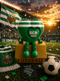 💚🤍 Cœur de supporter du SCR