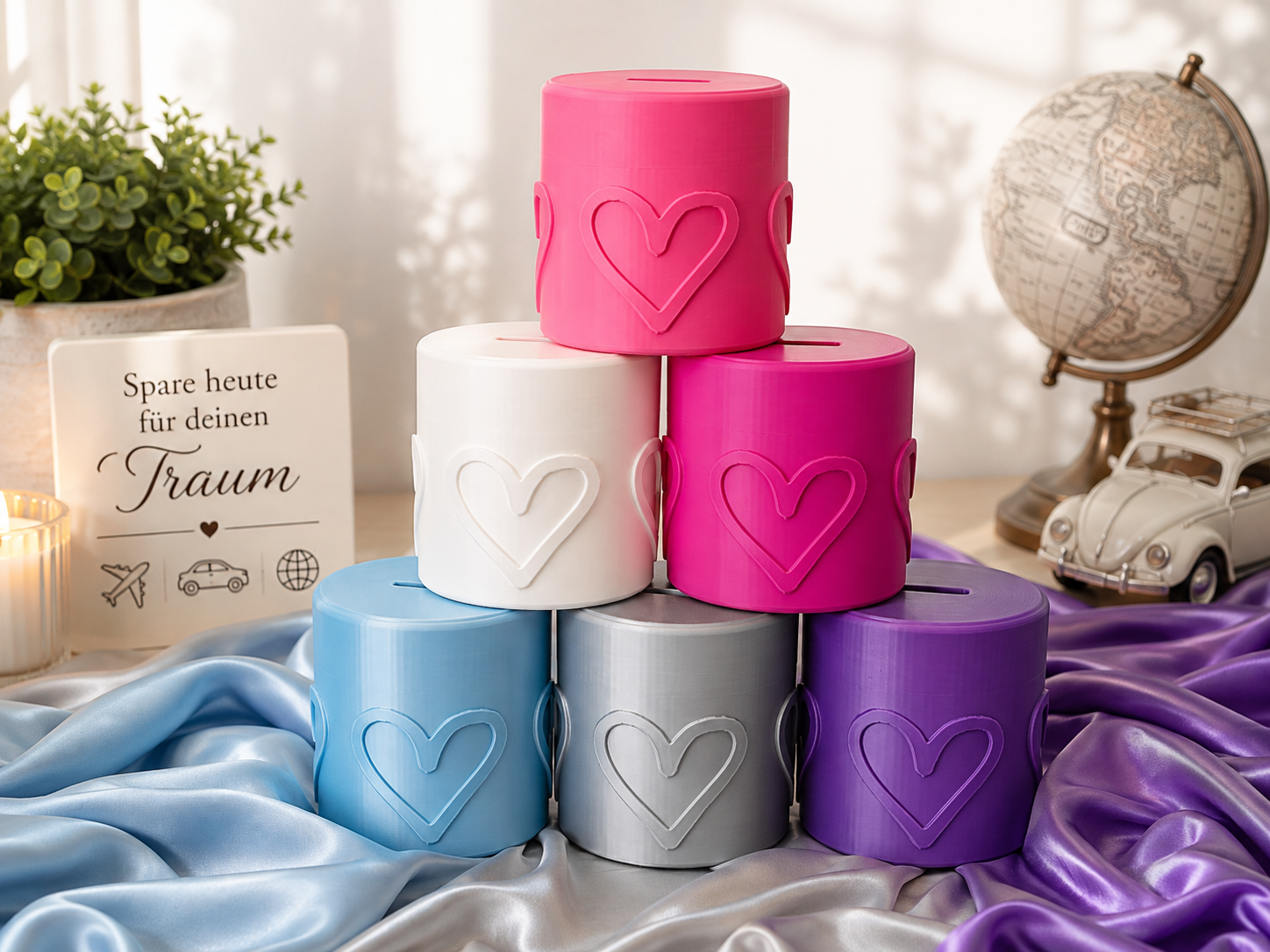 💖 Pink Piggy Bank – Make Your Dreams Come True