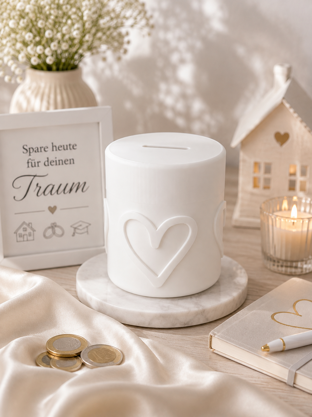 💖 Tirelire Rose – Réalise tes rêves