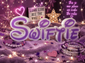 💜 SWIFTIE – ein Schriftzug für echte Fans von Taylor Swift